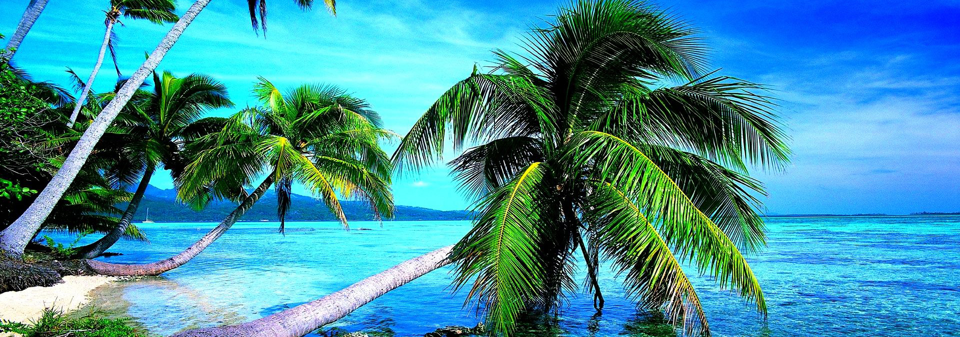 Beautiful beach vacation destination